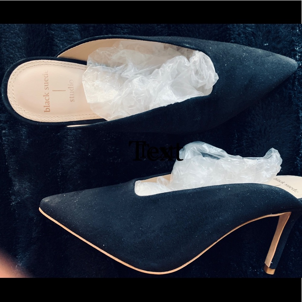 Black Suede Dina Women's shoes